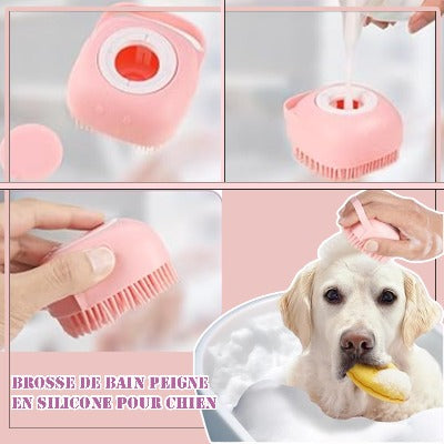 Brosse de bain pour chien | BUBBLEBRUSH™